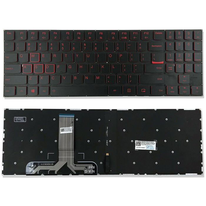 New Lenovo Legion Y520-15IKBA Y520-15IKBM Y520-15IKBN Keyboard Backlit US PC5YB-US SN20M27556 V160420FS1-US