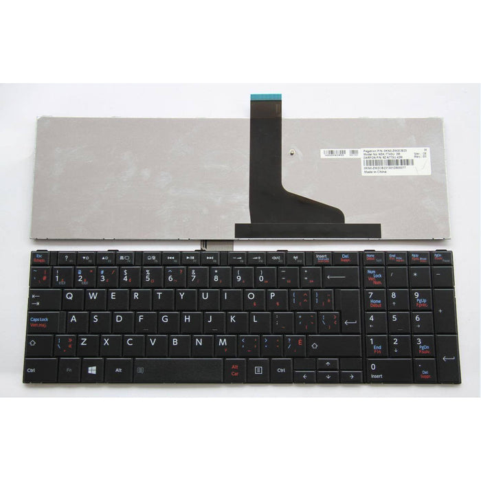 Toshiba Satellite C870 C870D C875 C875D Canadian Keyboard H000043950 NSK-TT4SU