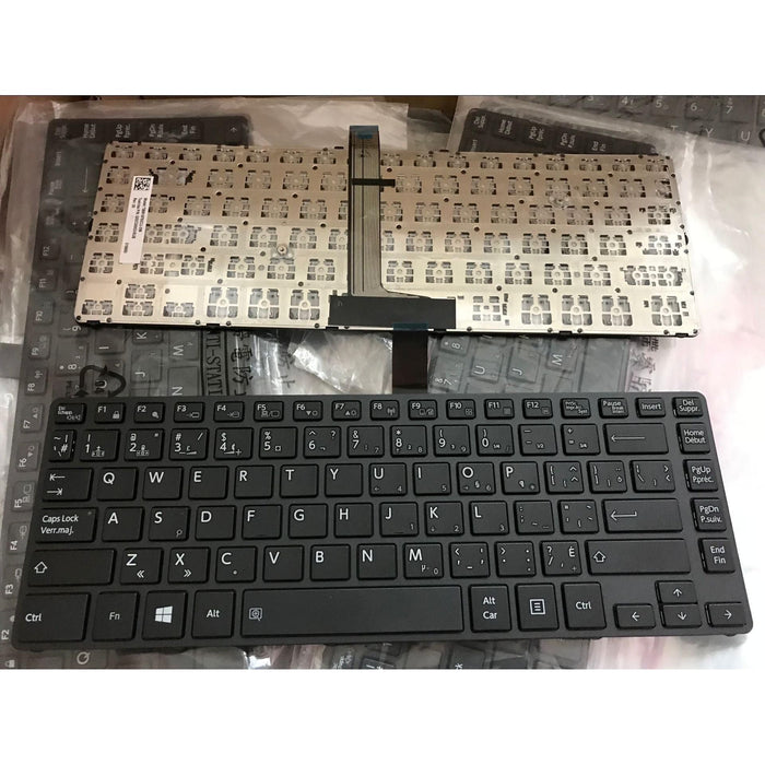 New Toshiba Tecra A40-C Series Canadian Bilingual Keyboard G83C000HA5UB TMB15F93CU-3562