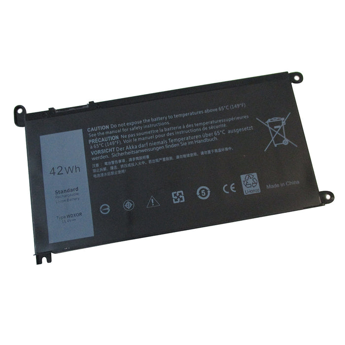 New Laptop Battery for Dell WDX0R Y3F7Y CYMGM 3CRH3 8YPRW FW8KR FC92N 11.4V 42Wh