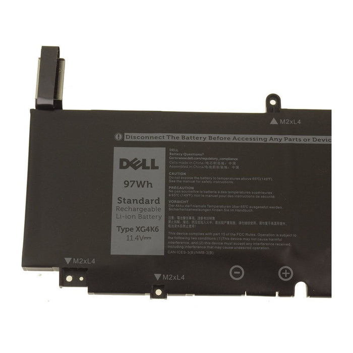 New Genuine Dell XPS 17 9700 9710 9720 Battery 97WH